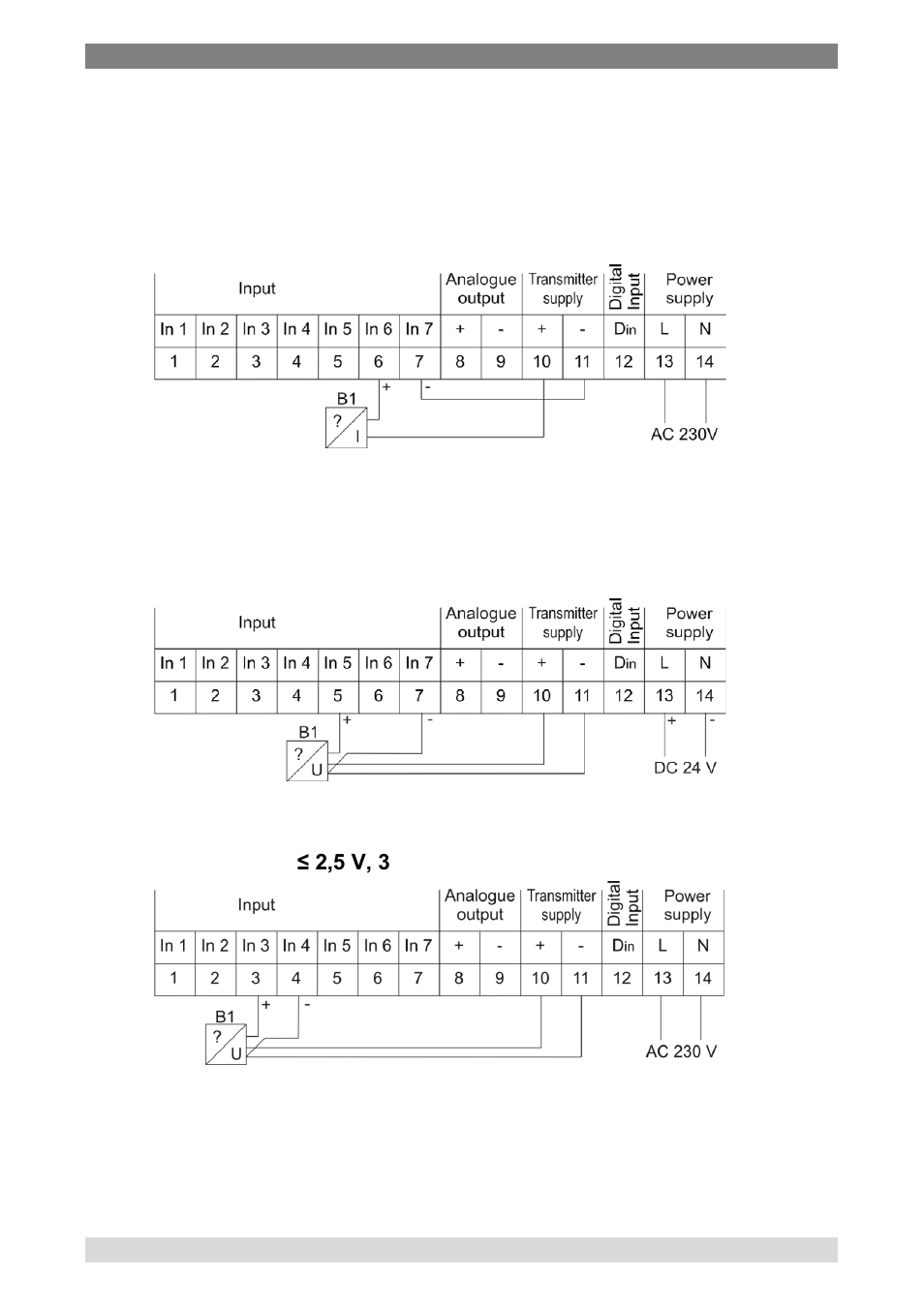 2 connection examples | WIKA DI35 User Manual | Page 18 / 52