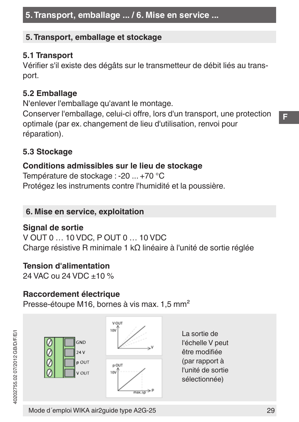 WIKA A2G-25 User Manual | Page 29 / 56