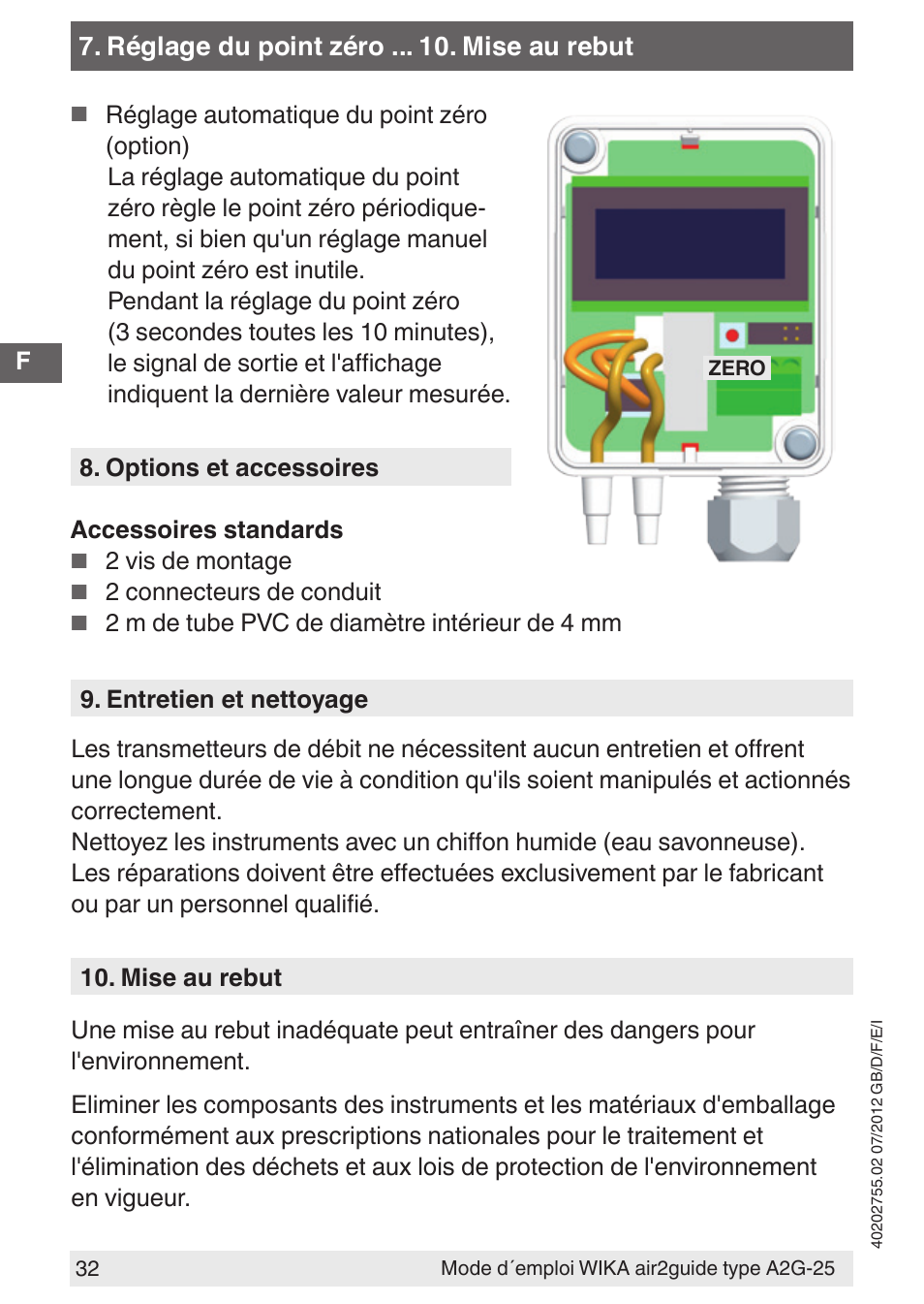 WIKA A2G-25 User Manual | Page 32 / 56