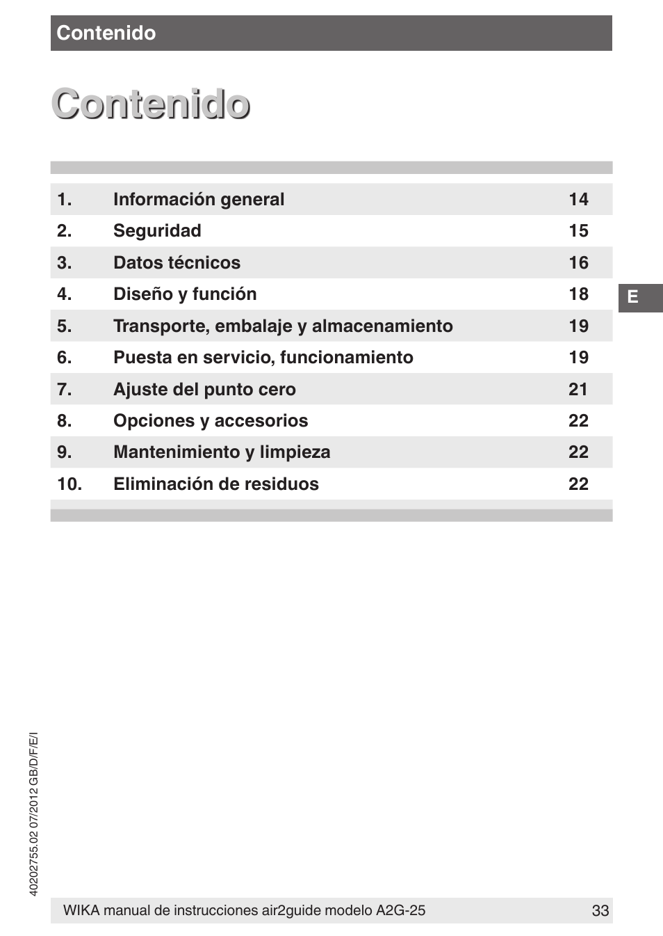 WIKA A2G-25 User Manual | Page 33 / 56
