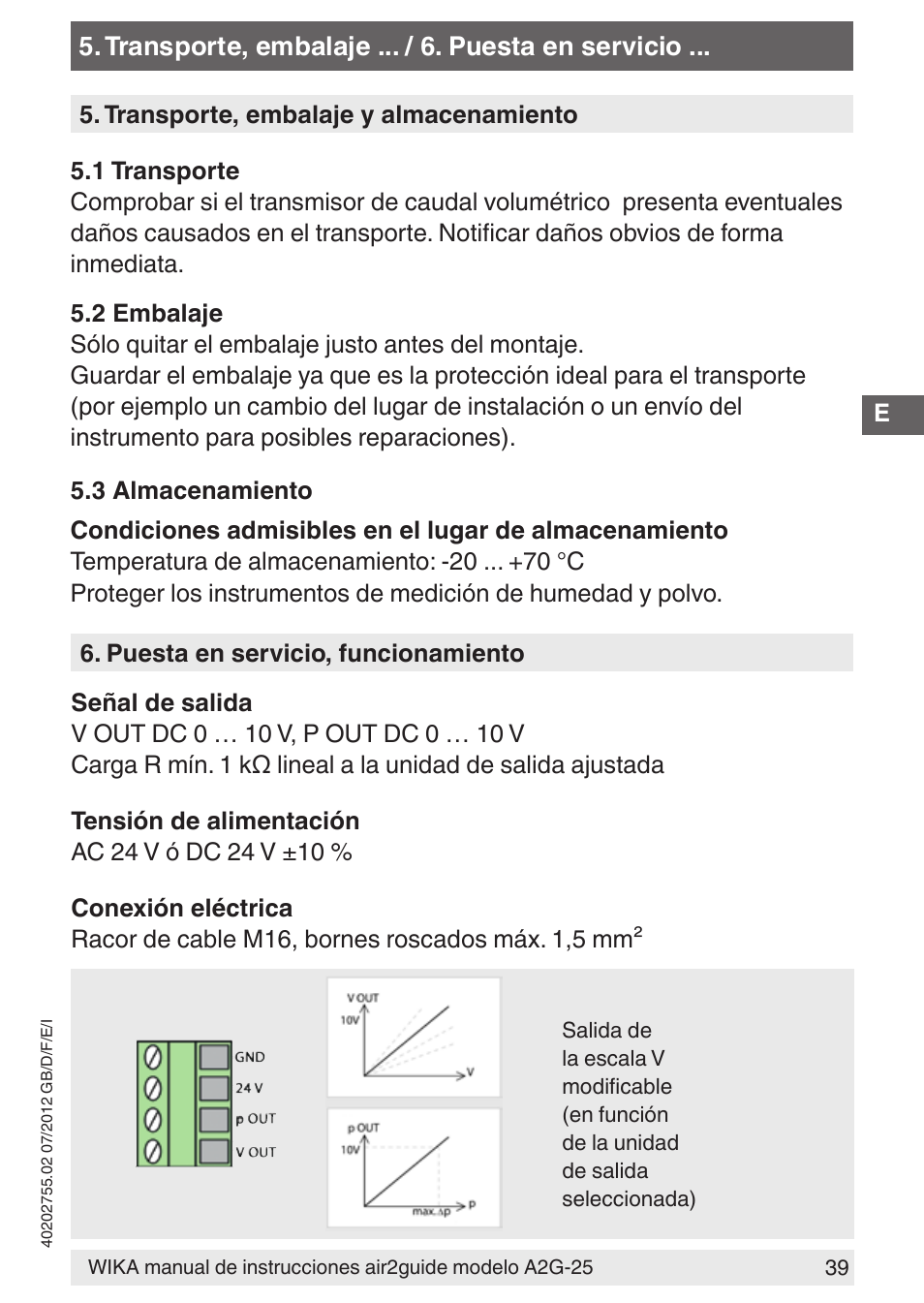 WIKA A2G-25 User Manual | Page 39 / 56