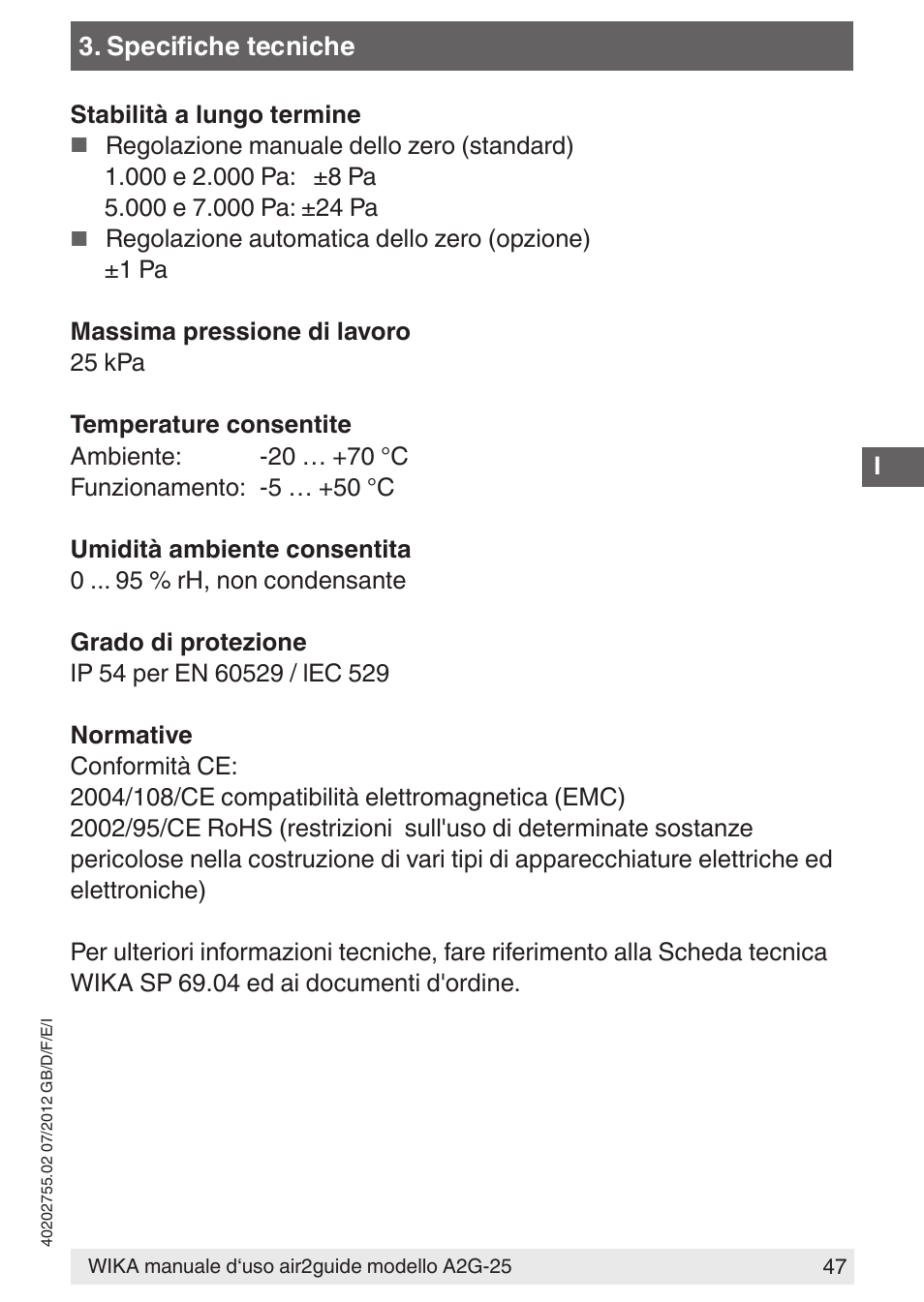 WIKA A2G-25 User Manual | Page 47 / 56