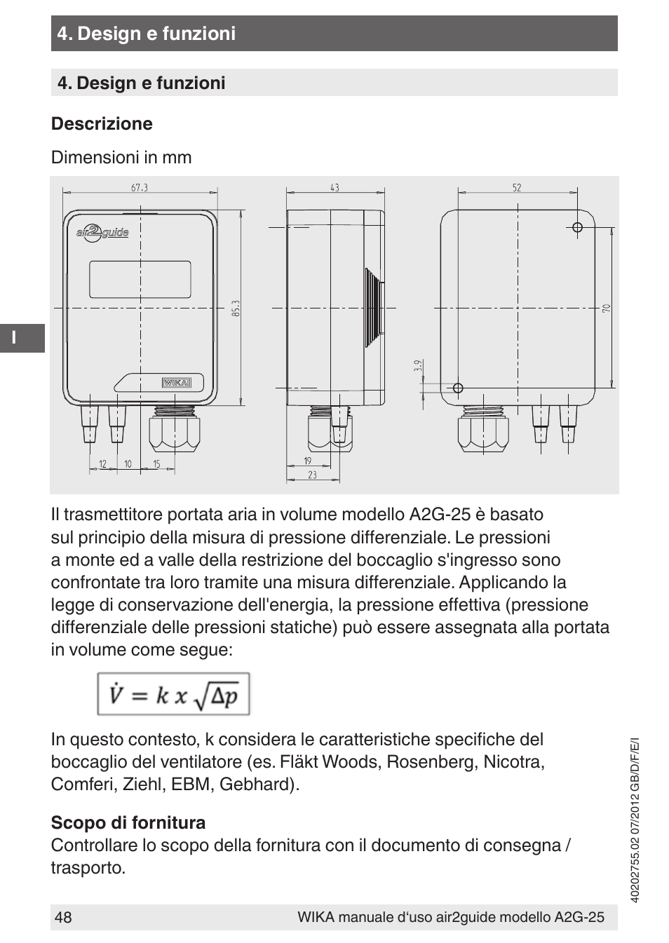 WIKA A2G-25 User Manual | Page 48 / 56