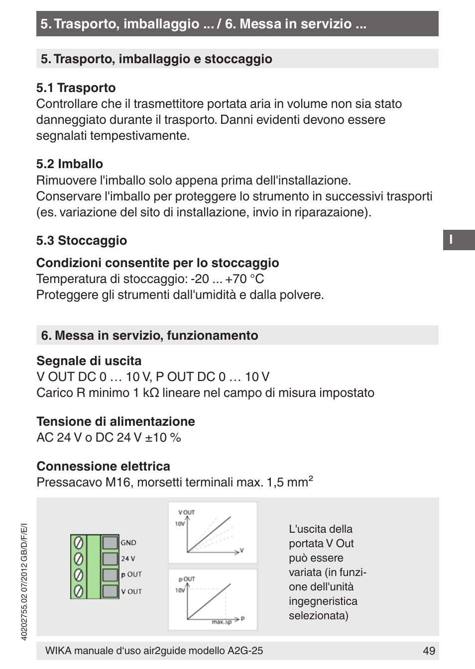 WIKA A2G-25 User Manual | Page 49 / 56