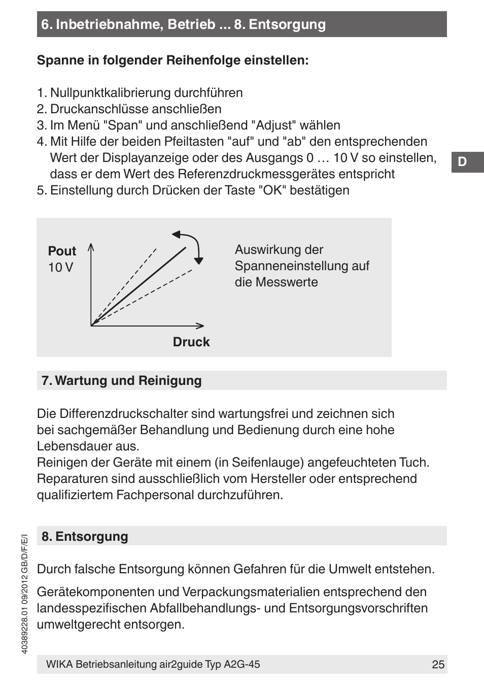 WIKA A2G-45 User Manual | Page 25 / 64