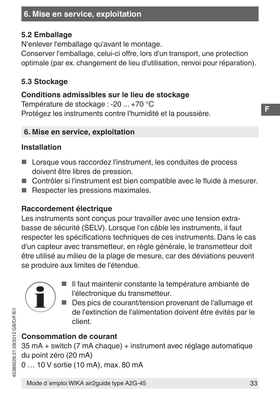 WIKA A2G-45 User Manual | Page 33 / 64