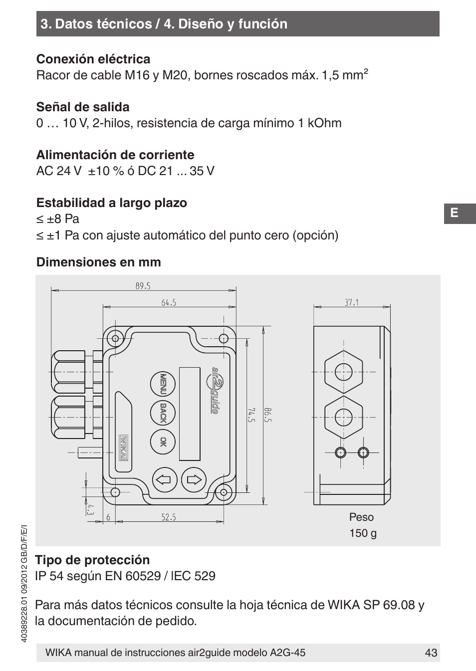 WIKA A2G-45 User Manual | Page 43 / 64