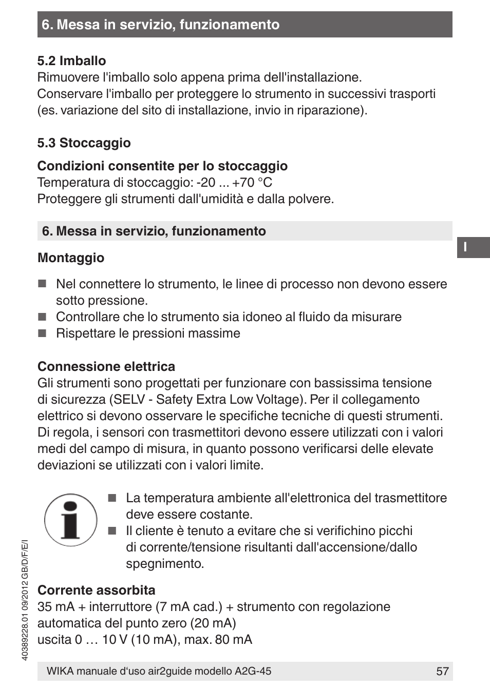 WIKA A2G-45 User Manual | Page 57 / 64