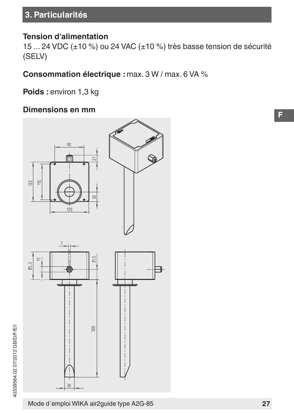 WIKA A2G-85 User Manual | Page 27 / 56
