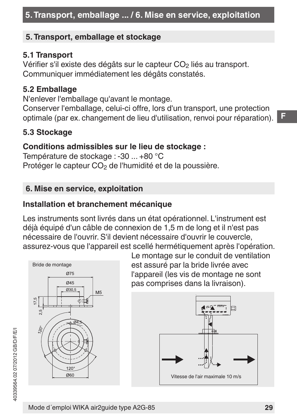 WIKA A2G-85 User Manual | Page 29 / 56