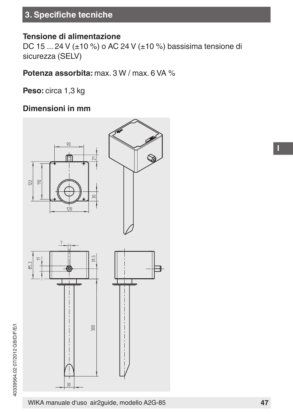 WIKA A2G-85 User Manual | Page 47 / 56