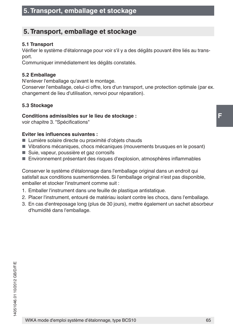 WIKA BCS10 User Manual | Page 65 / 108