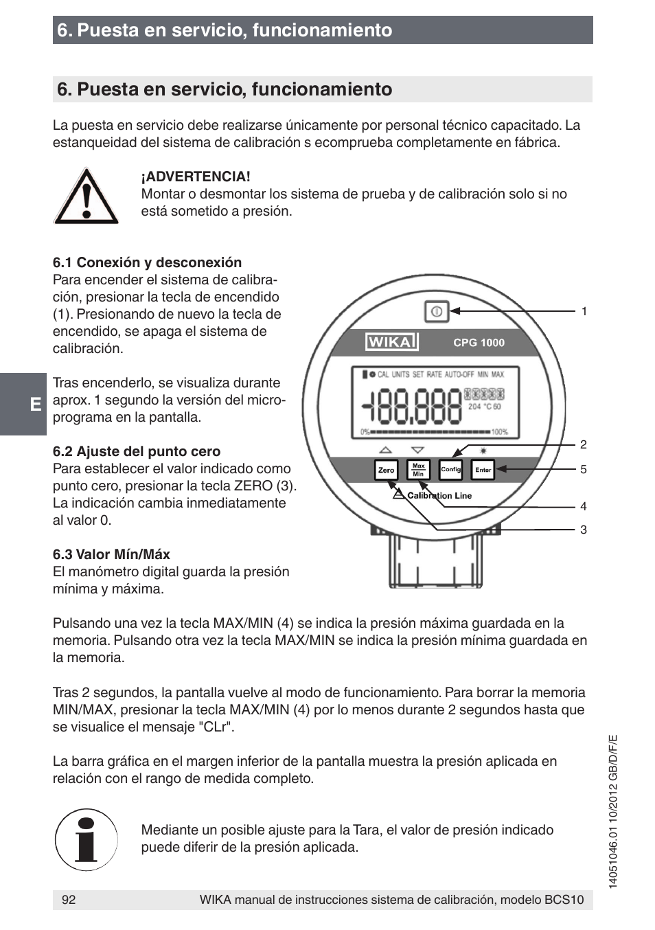 WIKA BCS10 User Manual | Page 92 / 108