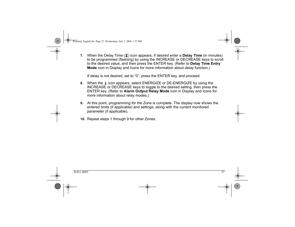 Winland Electronics EA400 User Manual | Page 39 / 56