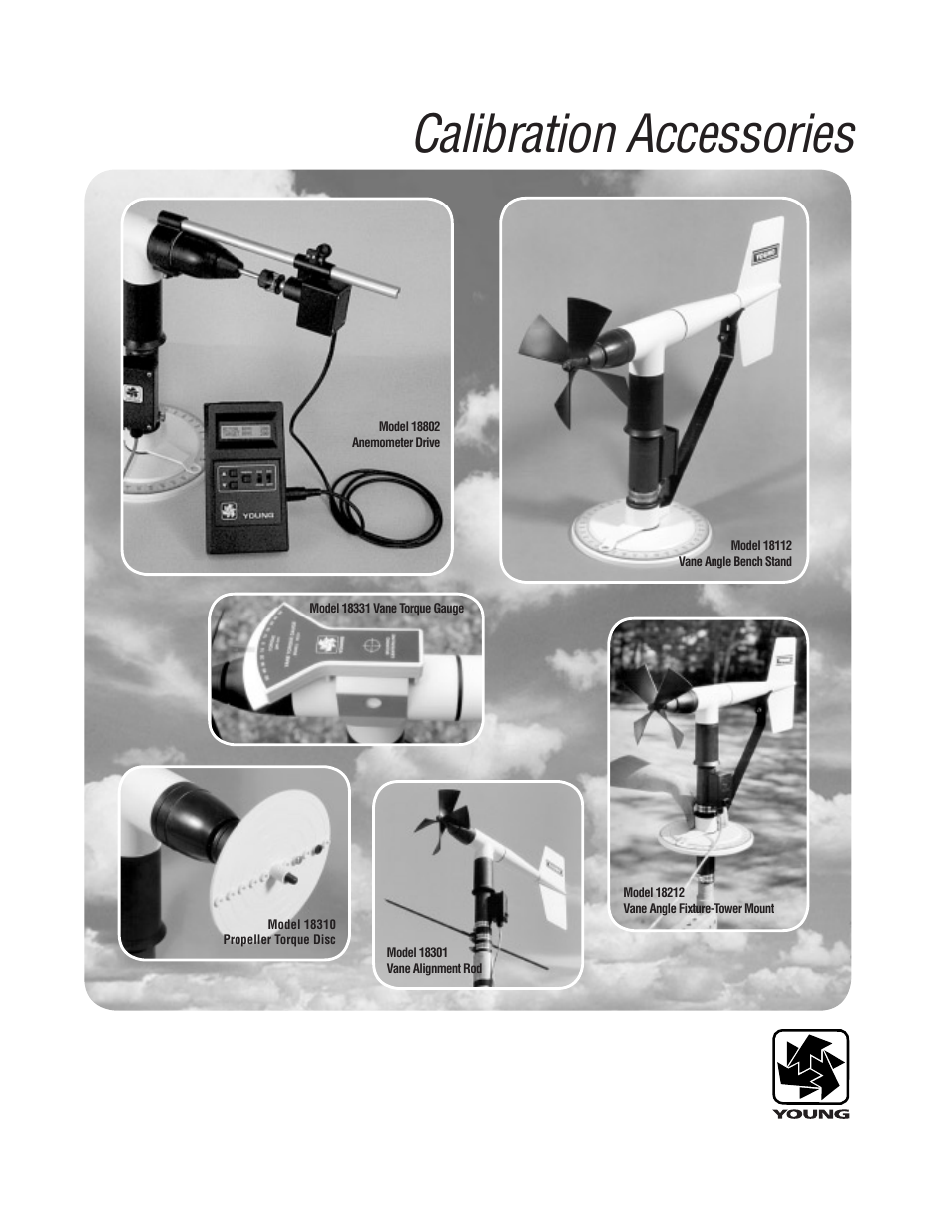 Calibration accessories | Young Wind Monitor Model 05103 User Manual | Page 10 / 11