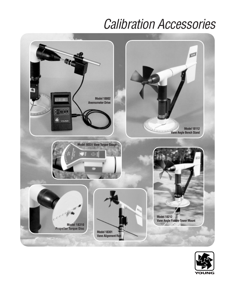 Calibration accessories | Young Wind Monitor Model 05103V User Manual | Page 10 / 11