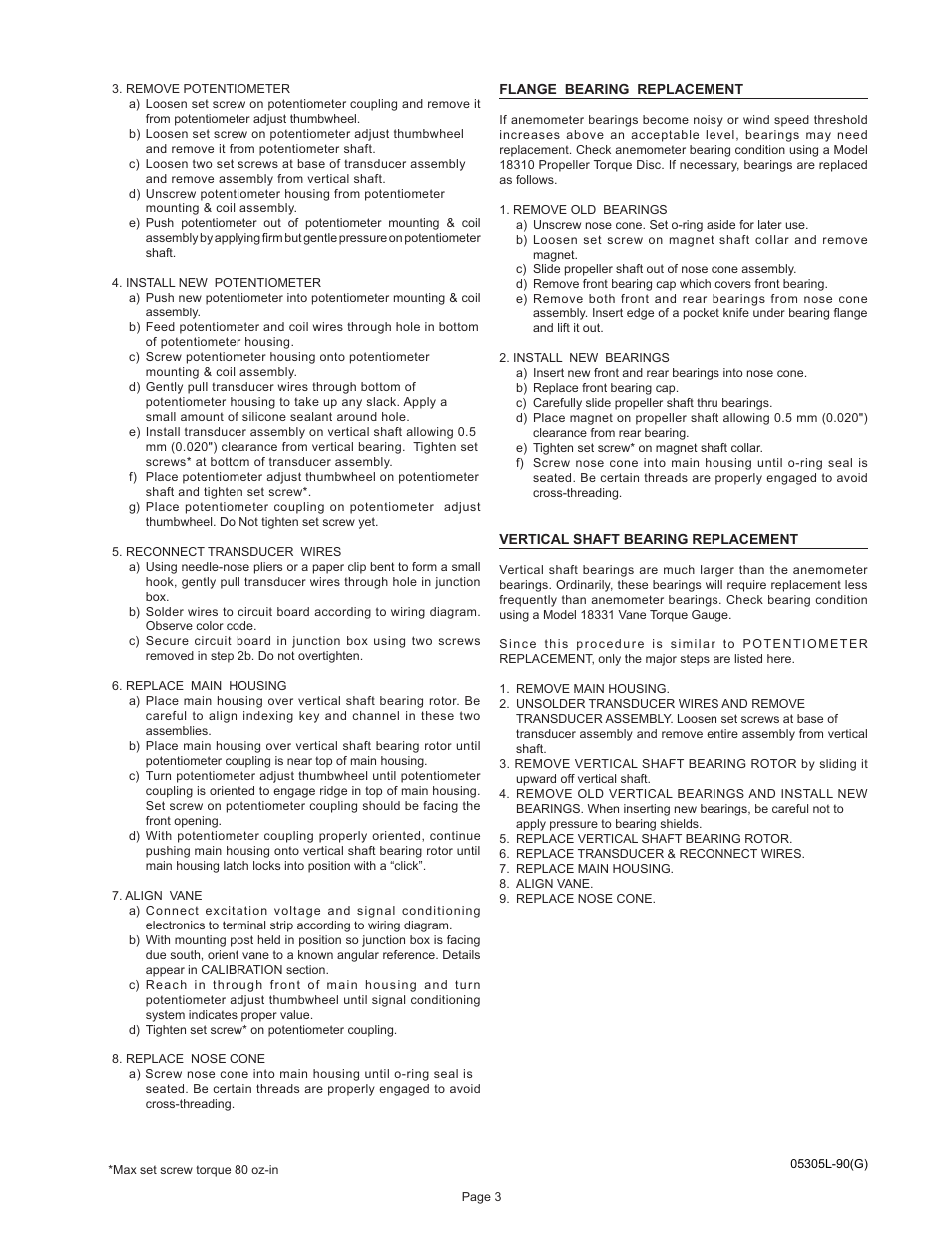 Young AQ Wind Monitor Meets EPA - PSD Model 05305 User Manual | Page 4 / 11