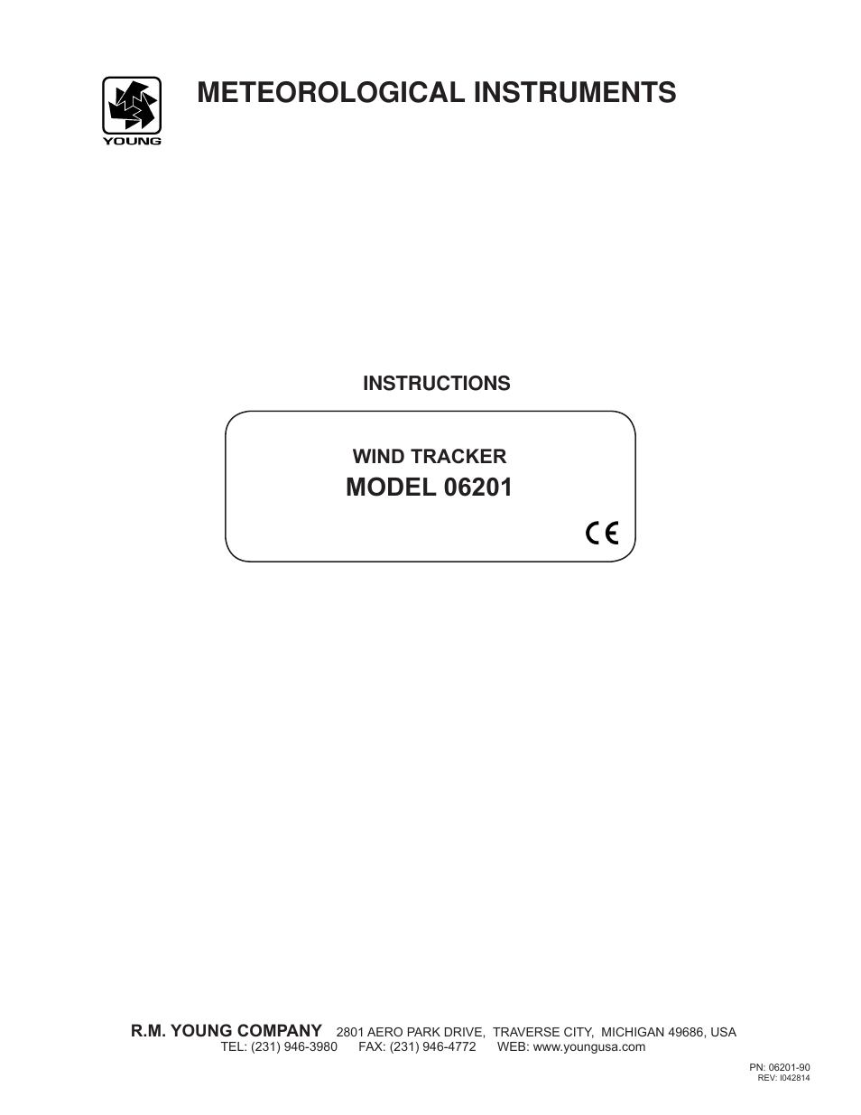 Young Wind Tracker Model 06201 User Manual | 7 pages