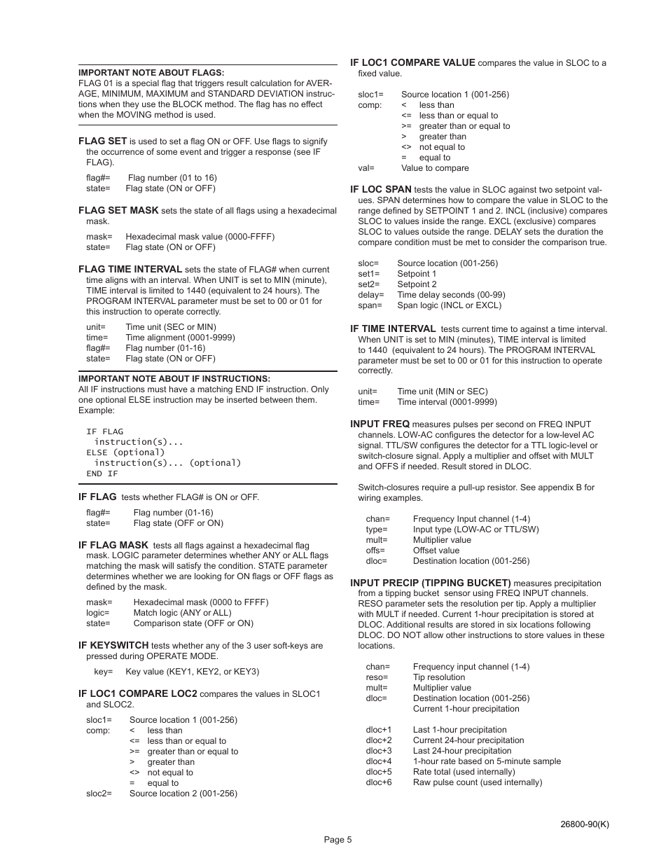 Young Meteorological Translator Model 26800 User Manual | Page 6 / 28