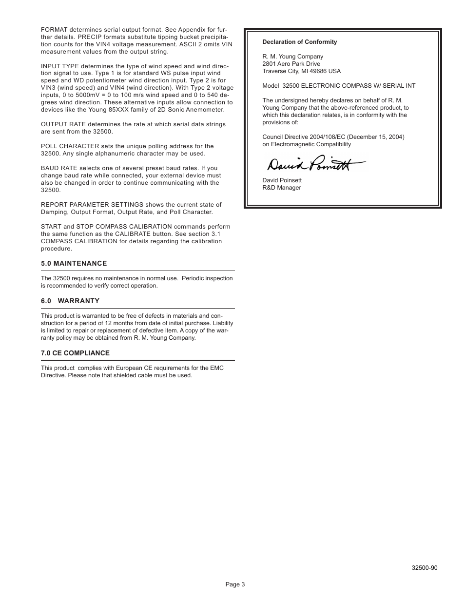 Young Compass / Serial Interface 32500 User Manual | Page 4 / 10