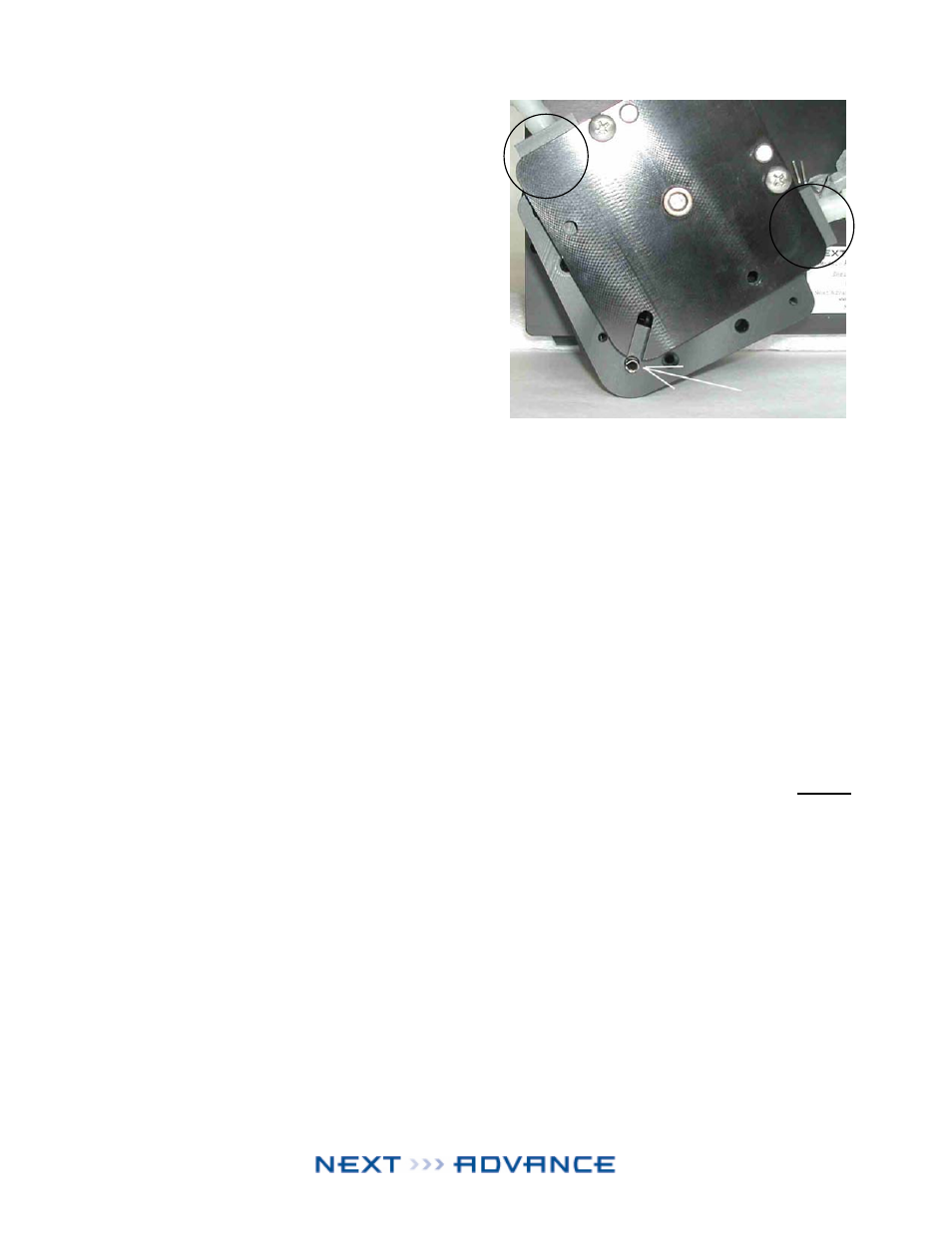 Installing the tube set | Next Advance DX User Manual | Page 10 / 14