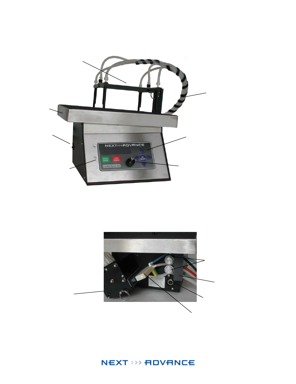 Anatomy of the freedom rocker™ dx | Next Advance DX User Manual | Page 3 / 14