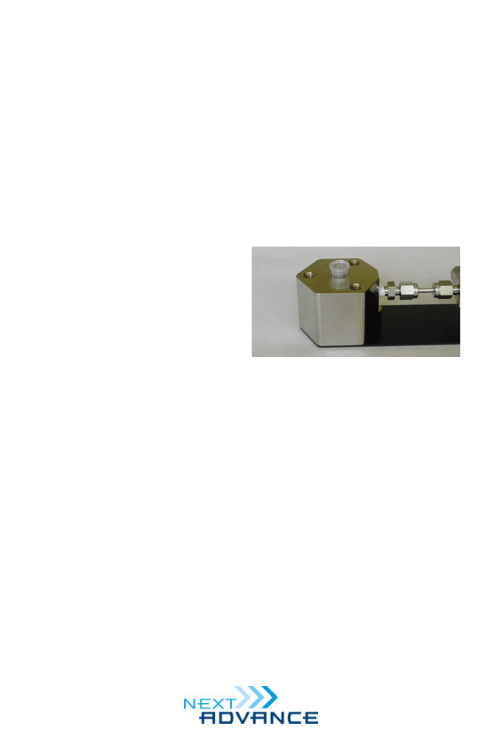 3operator’s manual for the pressure injection cell, Setting up your pressure injection cell, Using your pressure injection cell | Next Advance PC1000-MAG User Manual | Page 3 / 7