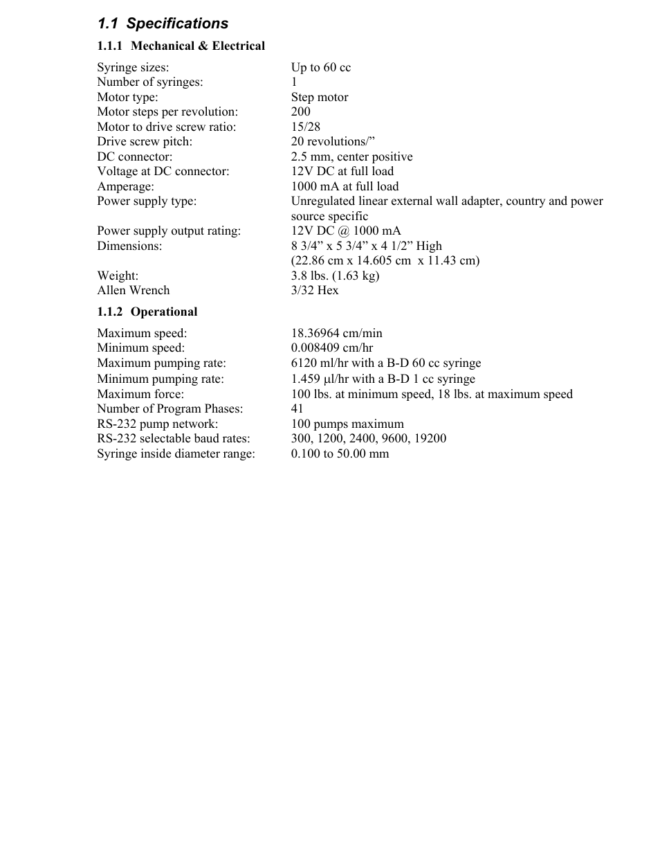 Next Advance SP510 User Manual | Page 2 / 2