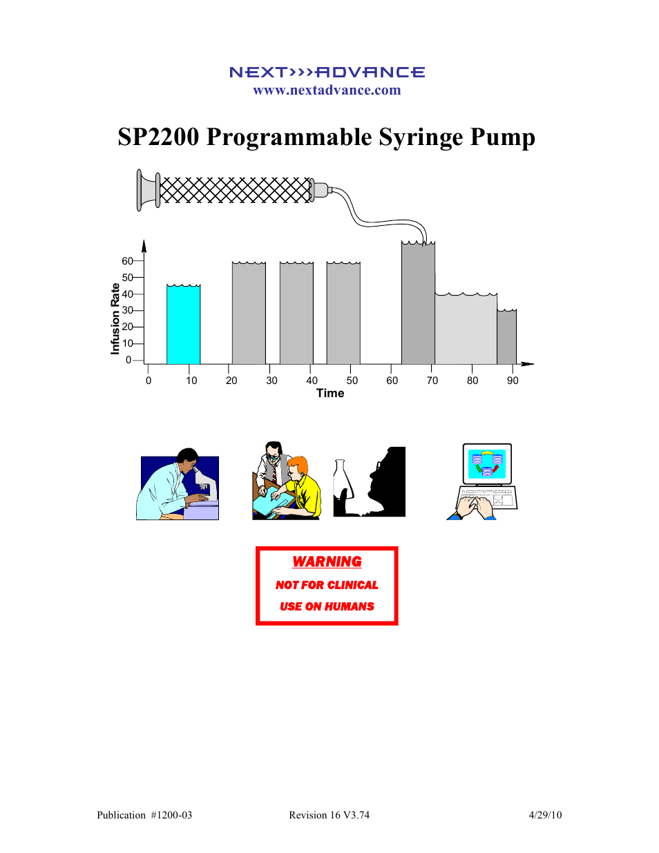 Next Advance SP2200 User Manual | 52 pages