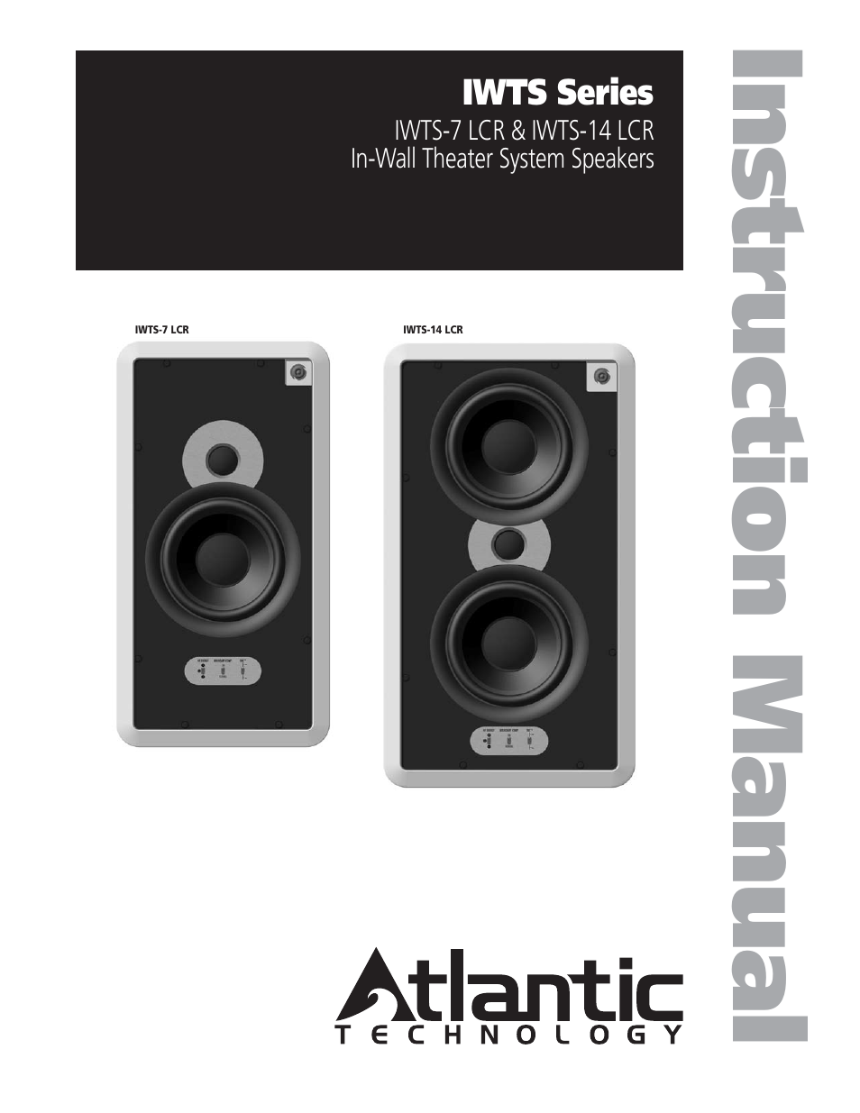 Atlantic Technology IWTS-14 LCR User Manual | 8 pages