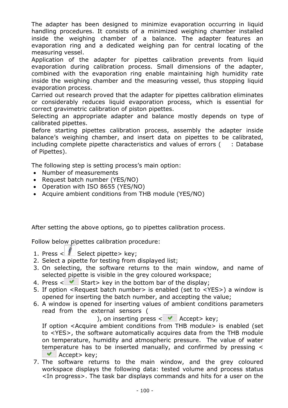 RADWAG MYA 5.3Y.F1 Microbalance User Manual | Page 100 / 198