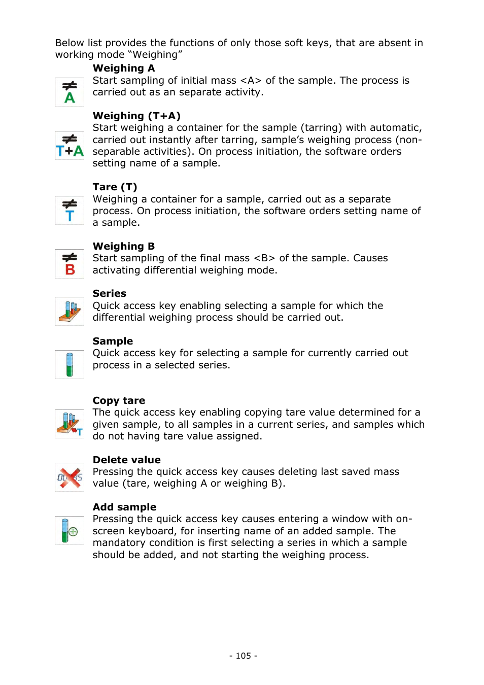 RADWAG MYA 5.3Y.F1 Microbalance User Manual | Page 105 / 198