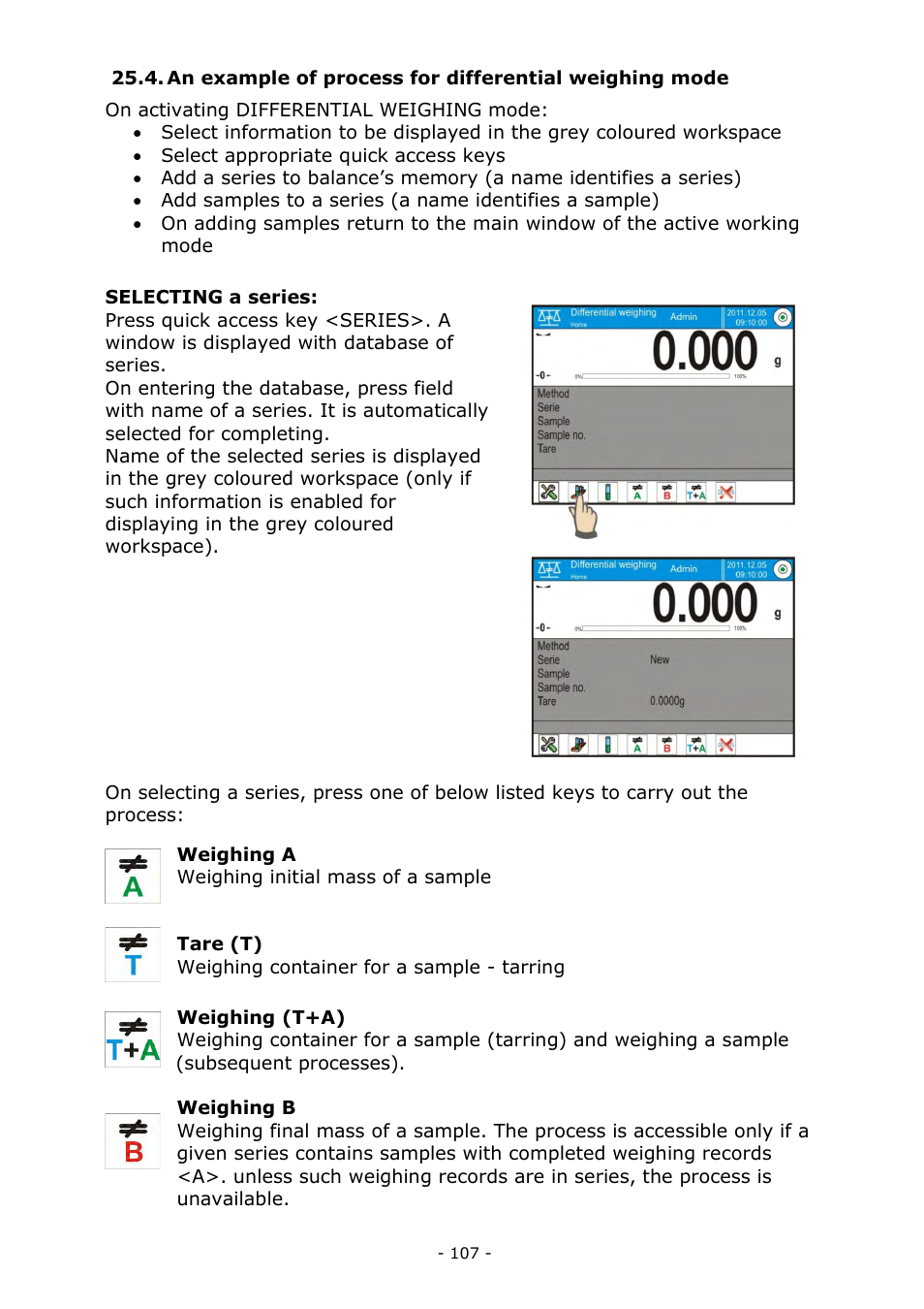 RADWAG MYA 5.3Y.F1 Microbalance User Manual | Page 107 / 198