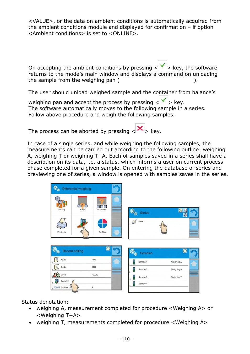 RADWAG MYA 5.3Y.F1 Microbalance User Manual | Page 110 / 198