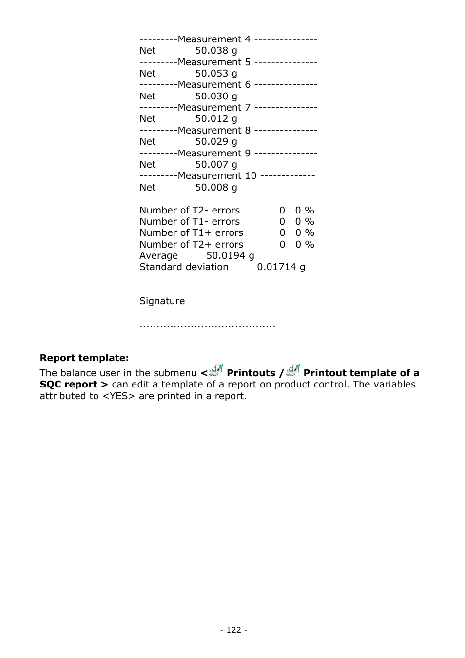 RADWAG MYA 5.3Y.F1 Microbalance User Manual | Page 122 / 198
