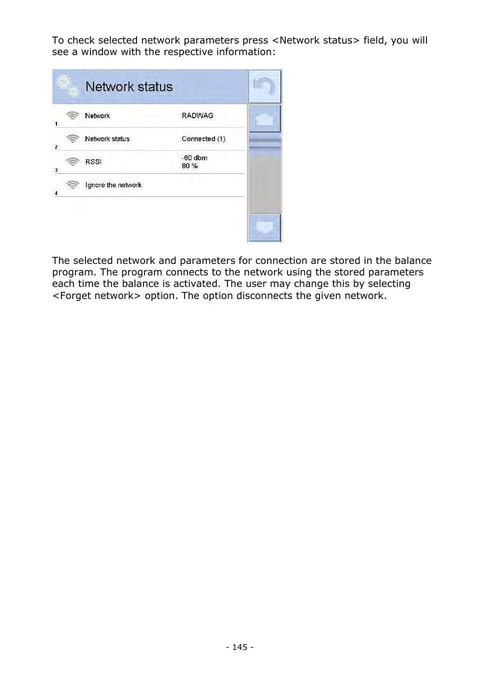 RADWAG MYA 5.3Y.F1 Microbalance User Manual | Page 145 / 198