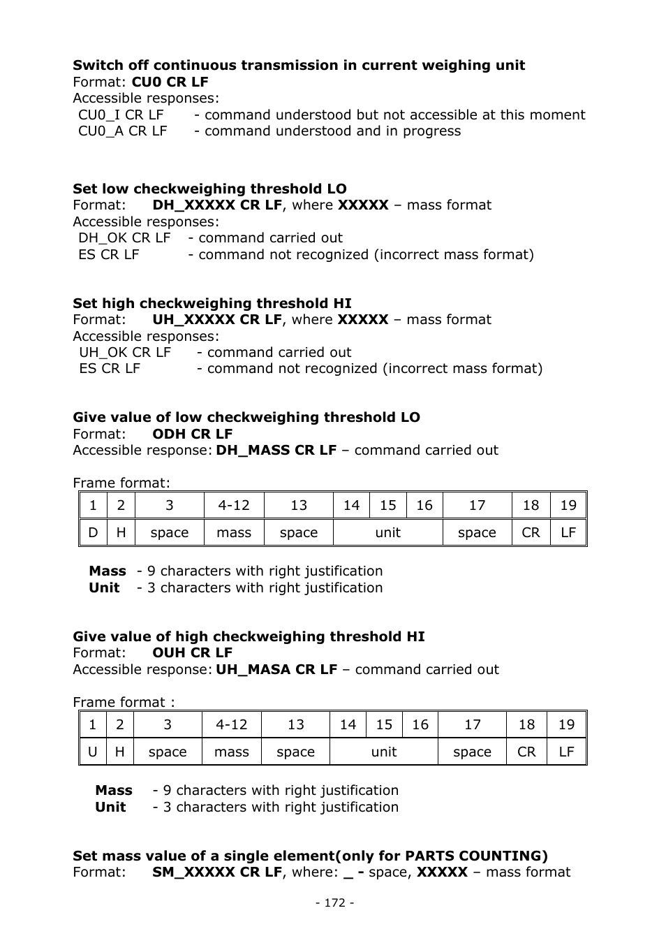 RADWAG MYA 5.3Y.F1 Microbalance User Manual | Page 172 / 198