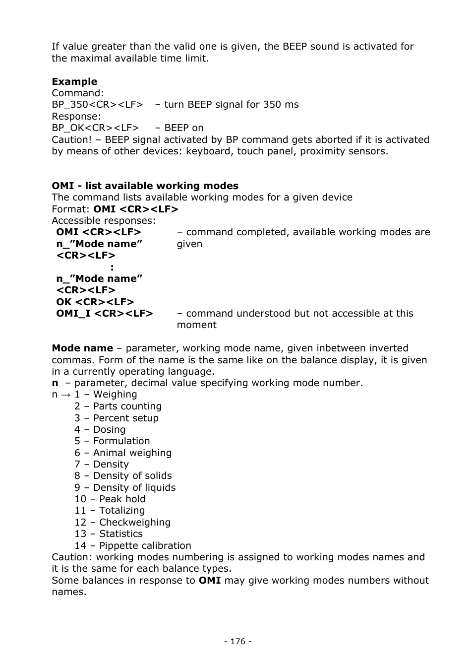 RADWAG MYA 5.3Y.F1 Microbalance User Manual | Page 176 / 198