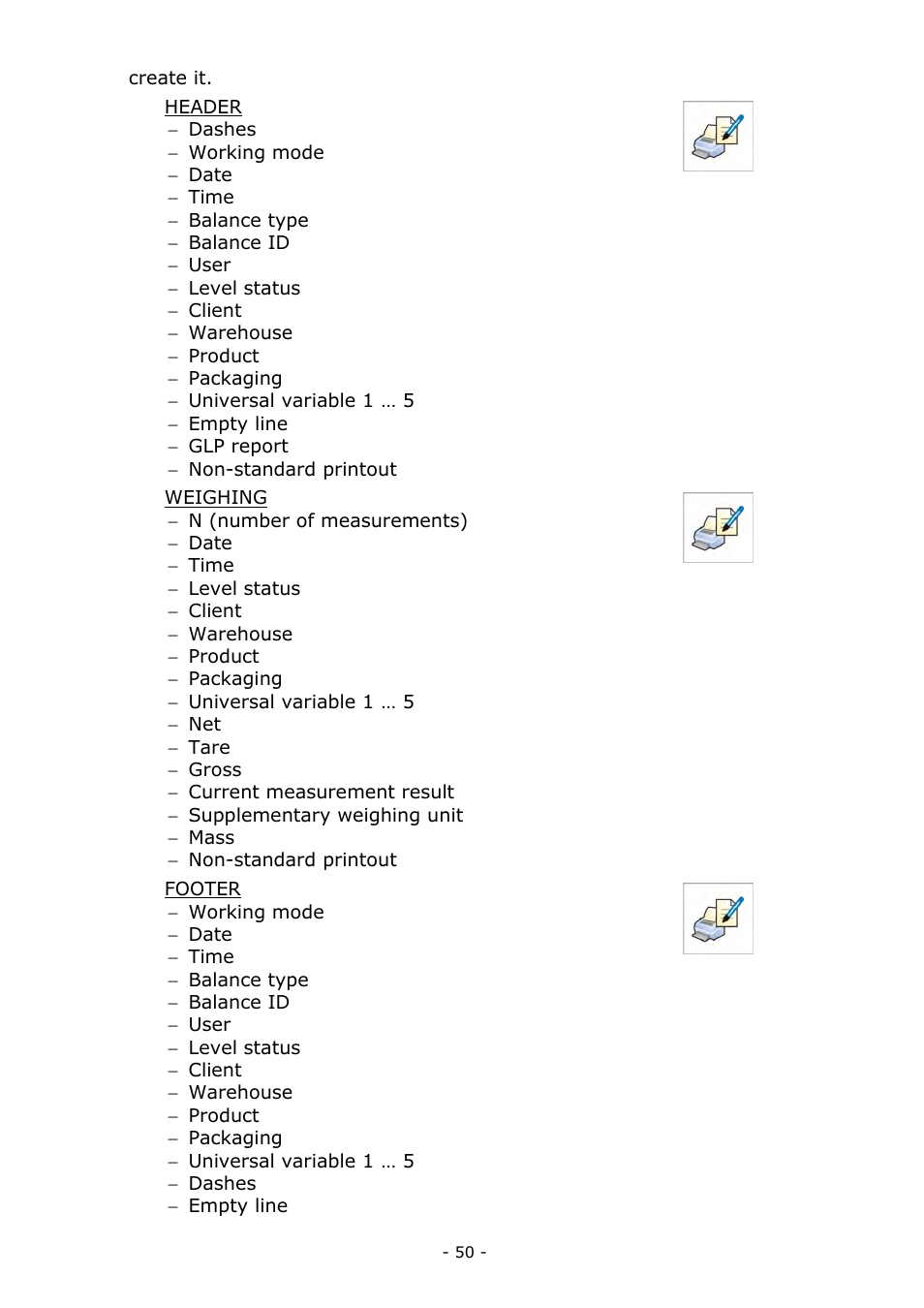 RADWAG MYA 5.3Y.F1 Microbalance User Manual | Page 50 / 198