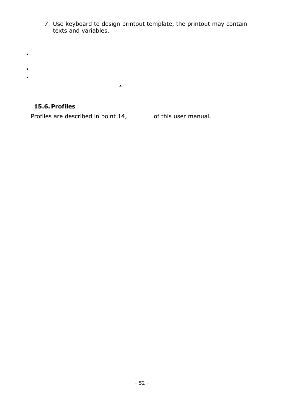 Profiles | RADWAG MYA 5.3Y.F1 Microbalance User Manual | Page 52 / 198