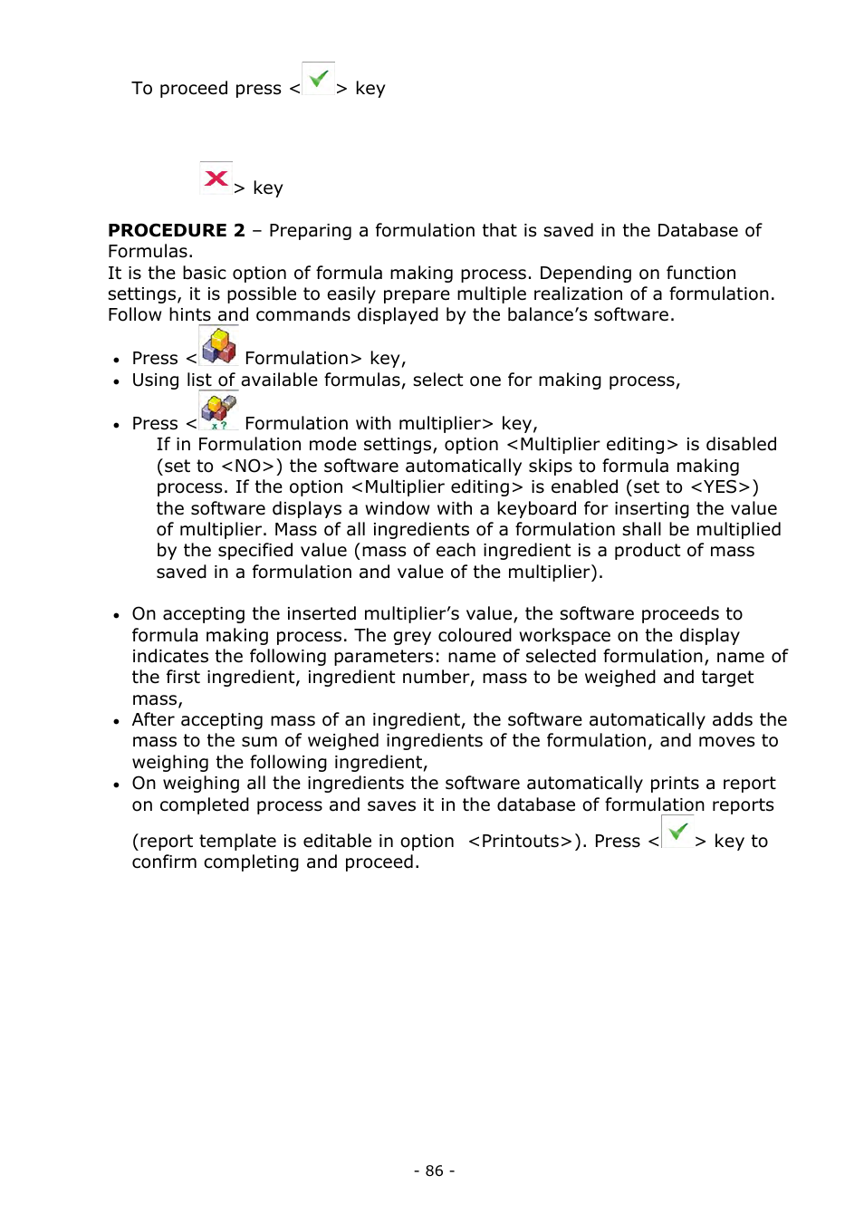 RADWAG MYA 5.3Y.F1 Microbalance User Manual | Page 86 / 198