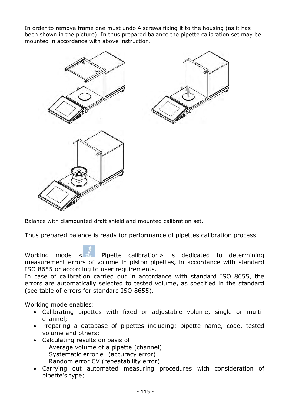 RADWAG BALANCES 3Y SERIES User Manual | Page 115 / 246