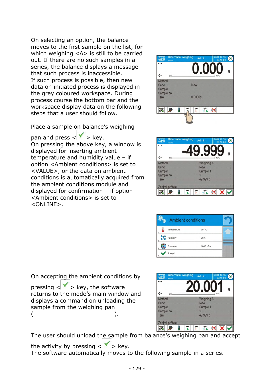 RADWAG BALANCES 3Y SERIES User Manual | Page 129 / 246