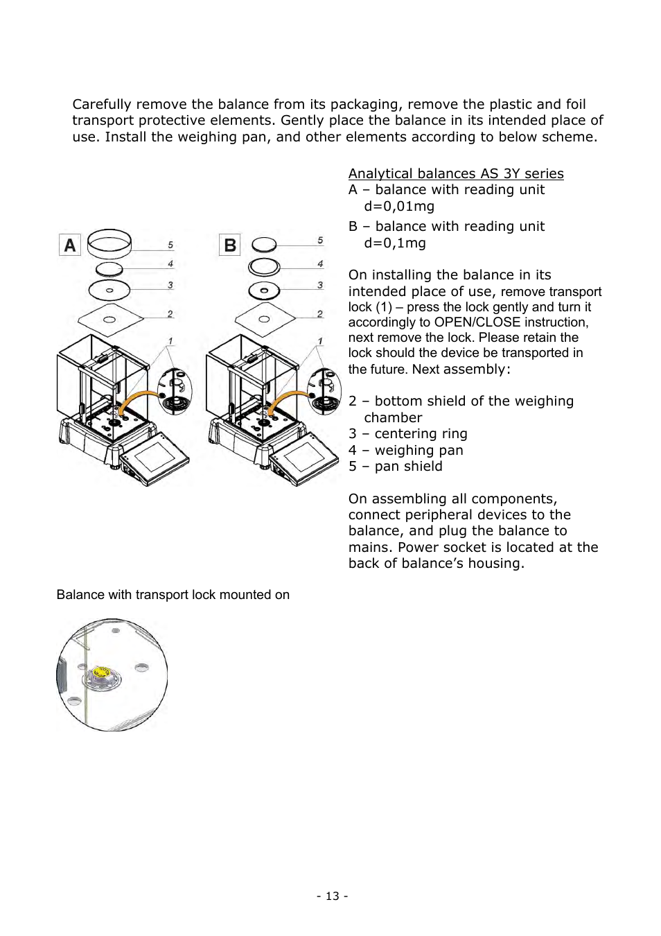 Balances as 3y series | RADWAG BALANCES 3Y SERIES User Manual | Page 13 / 246