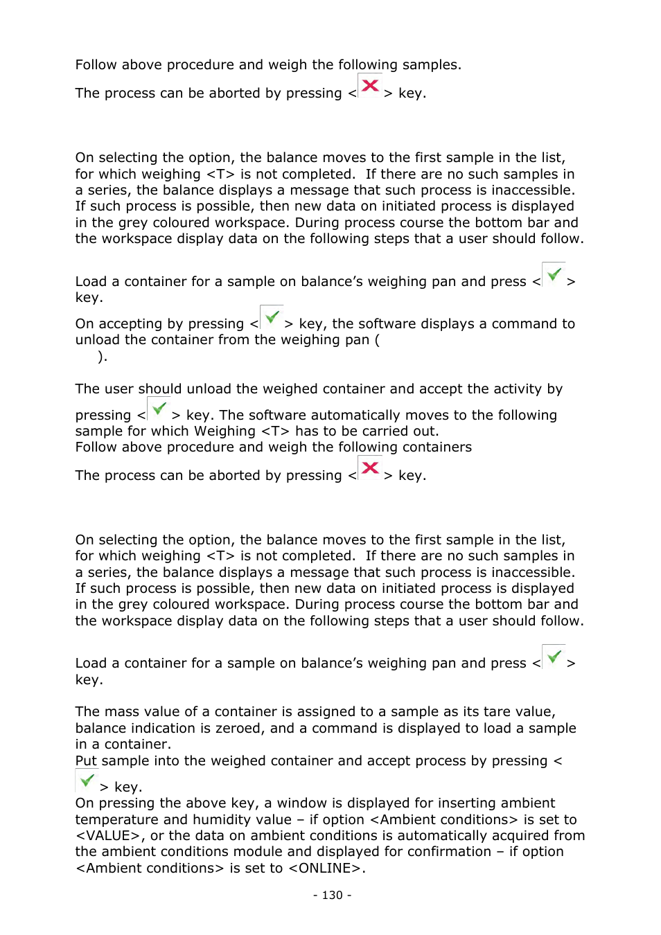 RADWAG BALANCES 3Y SERIES User Manual | Page 130 / 246
