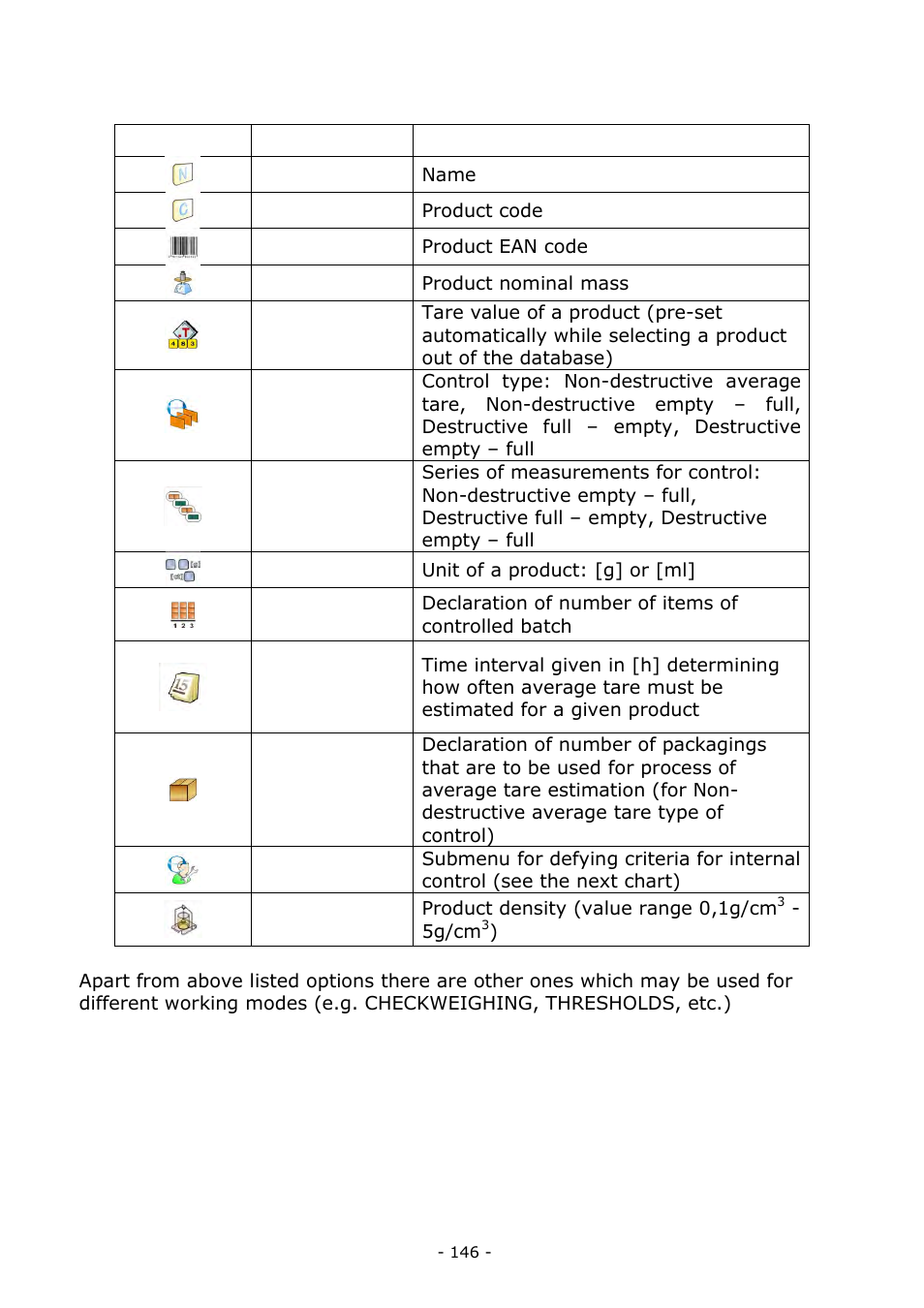 RADWAG BALANCES 3Y SERIES User Manual | Page 146 / 246