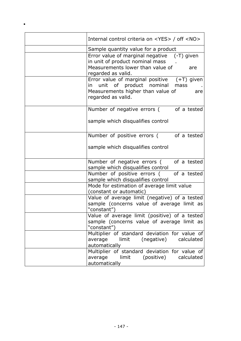 RADWAG BALANCES 3Y SERIES User Manual | Page 147 / 246