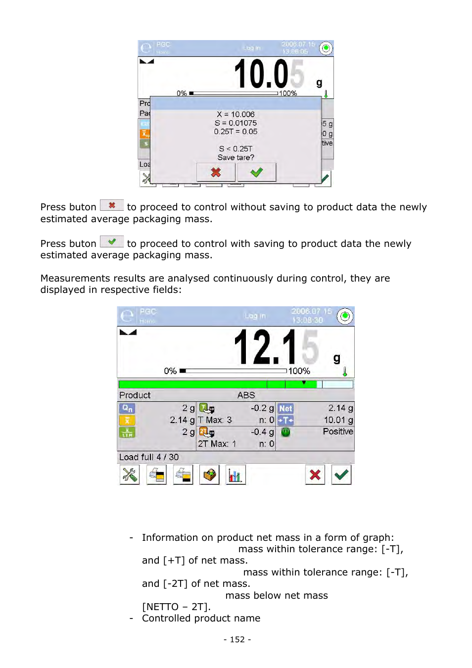 RADWAG BALANCES 3Y SERIES User Manual | Page 152 / 246