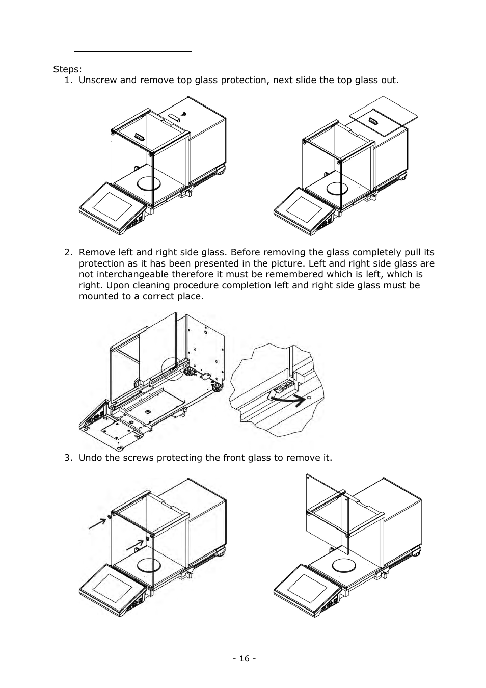 RADWAG BALANCES 3Y SERIES User Manual | Page 16 / 246