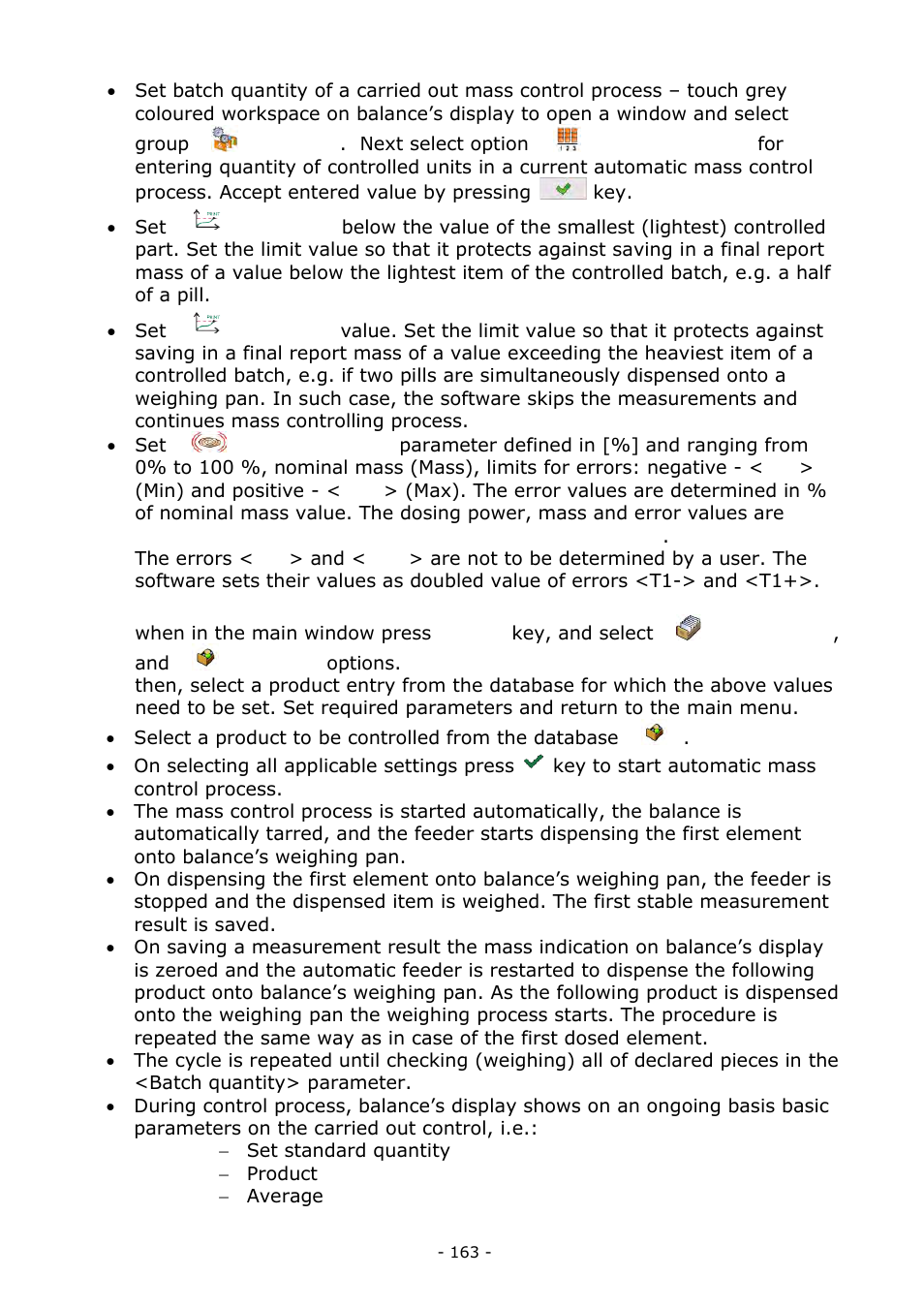 RADWAG BALANCES 3Y SERIES User Manual | Page 163 / 246